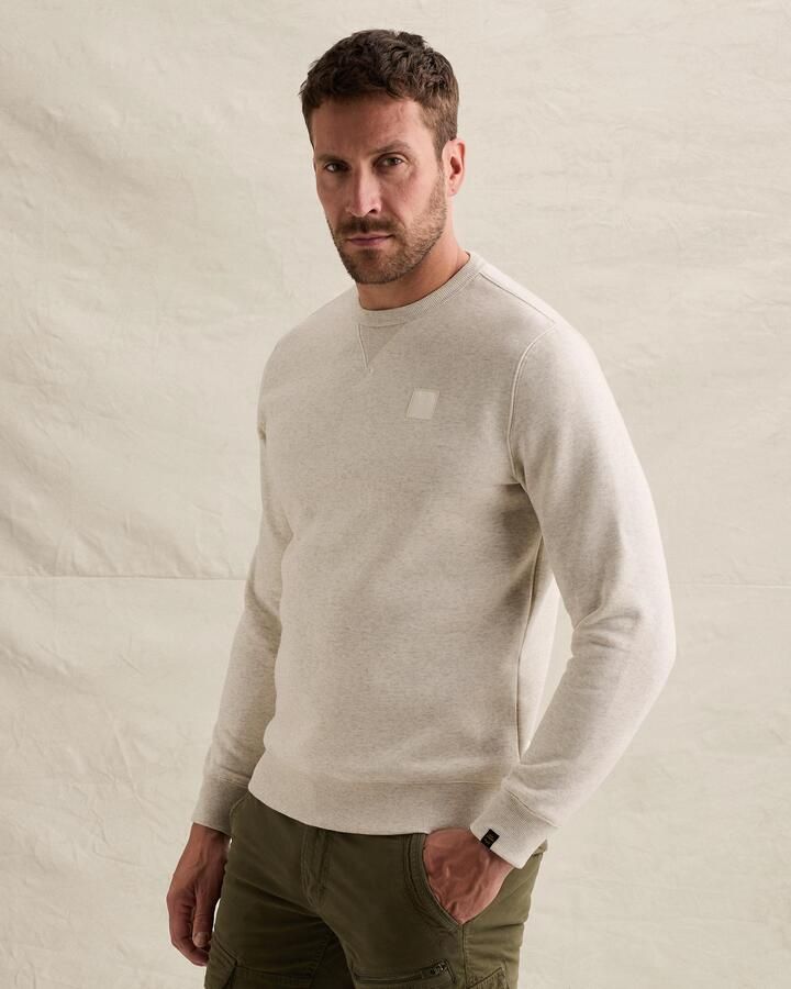 PME LEGEND Sweatshirt met raglanmouwen en flight pocket