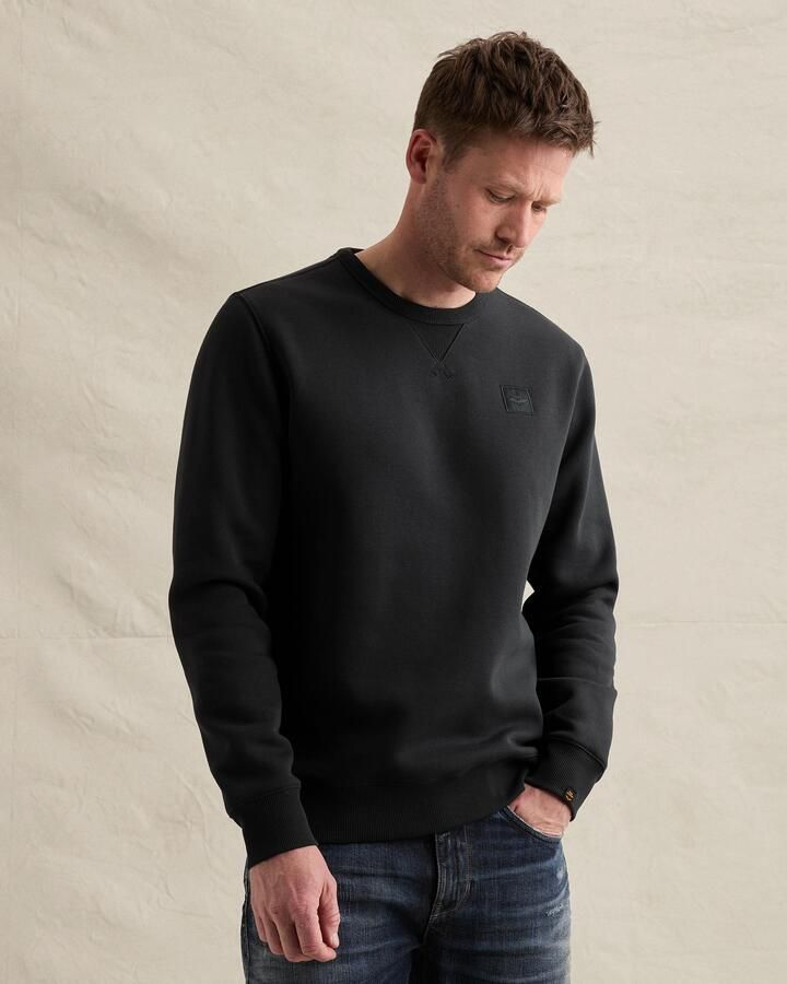 PME LEGEND Sweatshirt met raglanmouwen en flight pocket