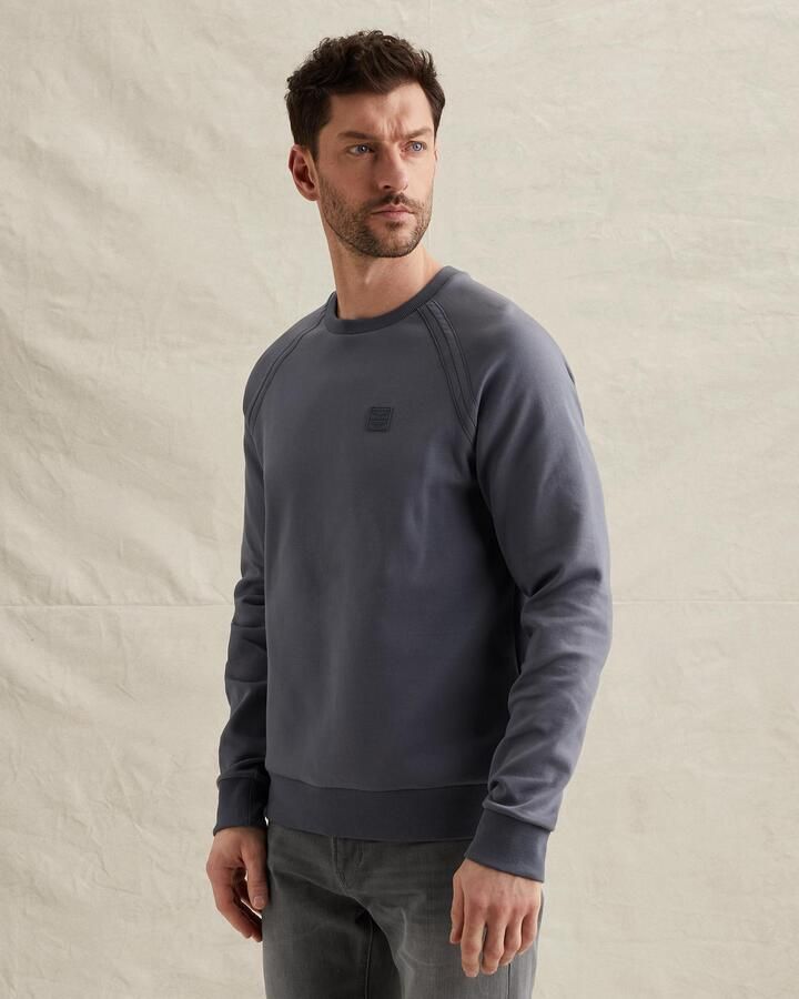 PME LEGEND Heren Truien & Vesten Soft Light Sweat Blauw - Foto 5