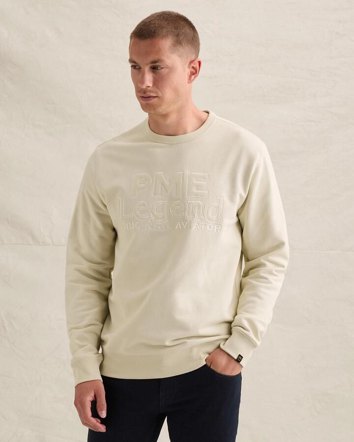 PME LEGEND Sweatshirt met ronde hals en artwork