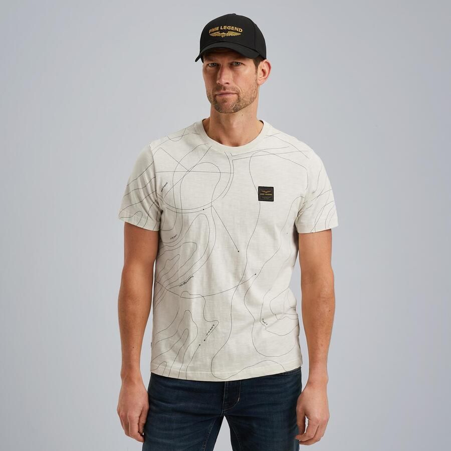 Pme legend R-neck Jersey Panel T-shirt