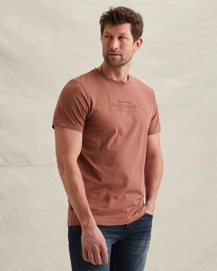 PME LEGEND T-shirt met artwork en stitching details - Foto 3