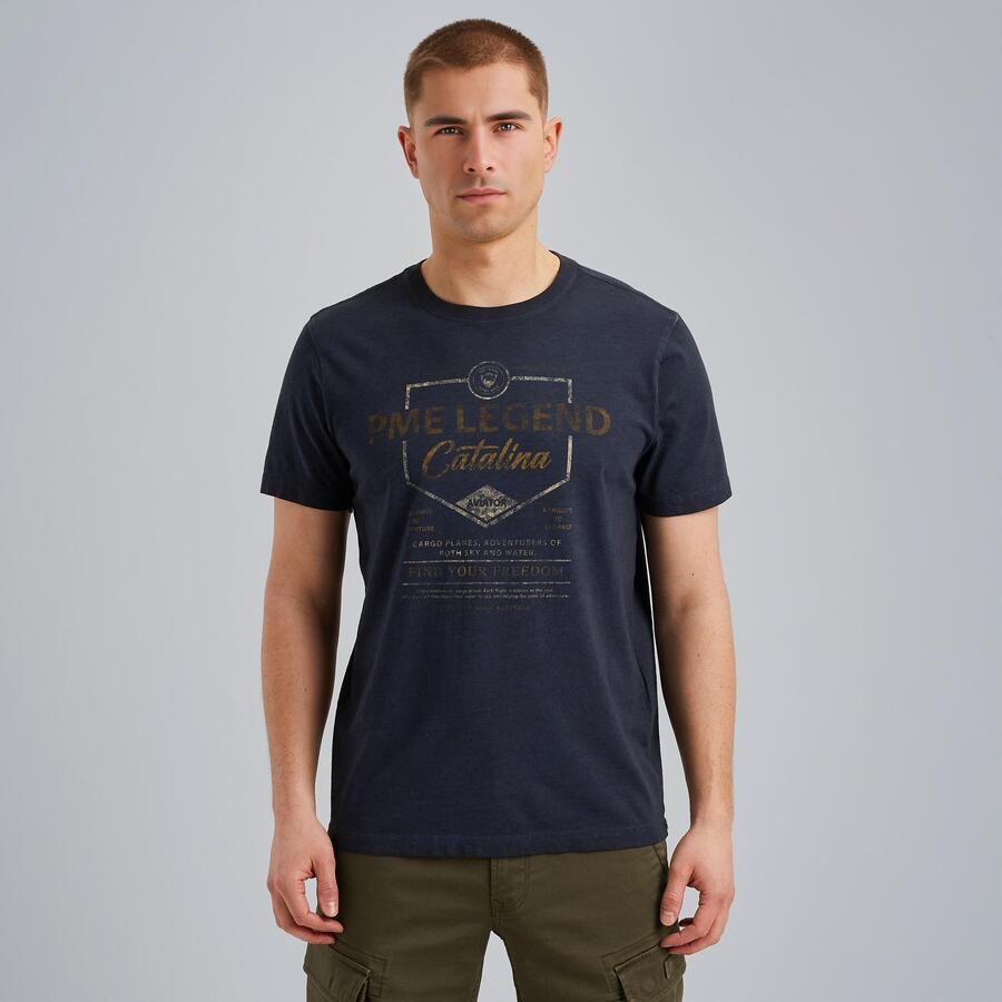 PME Legend T-shirt donkerblauw