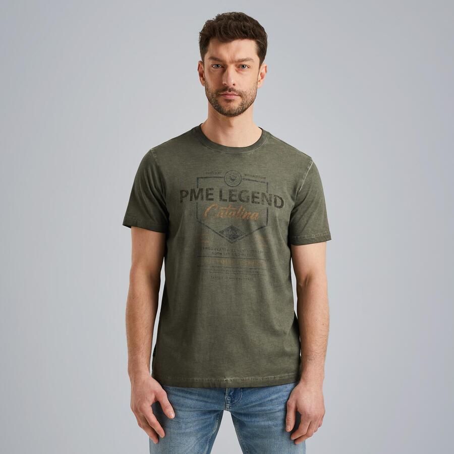 PME Legend T-shirt donkergroen