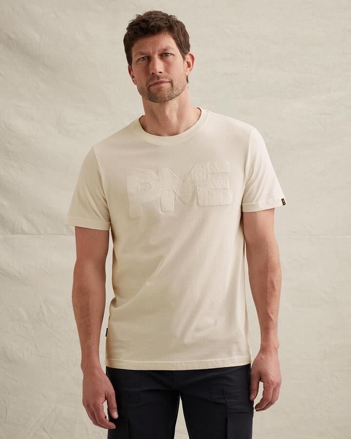 PME LEGEND T-shirt met artwork op de borst