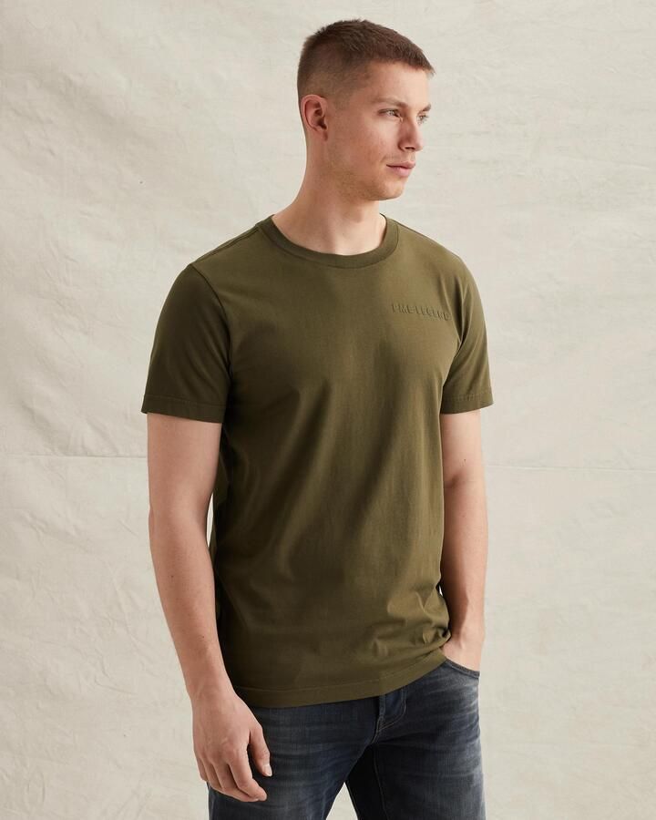 PME LEGEND T-shirt met artwork op de rug