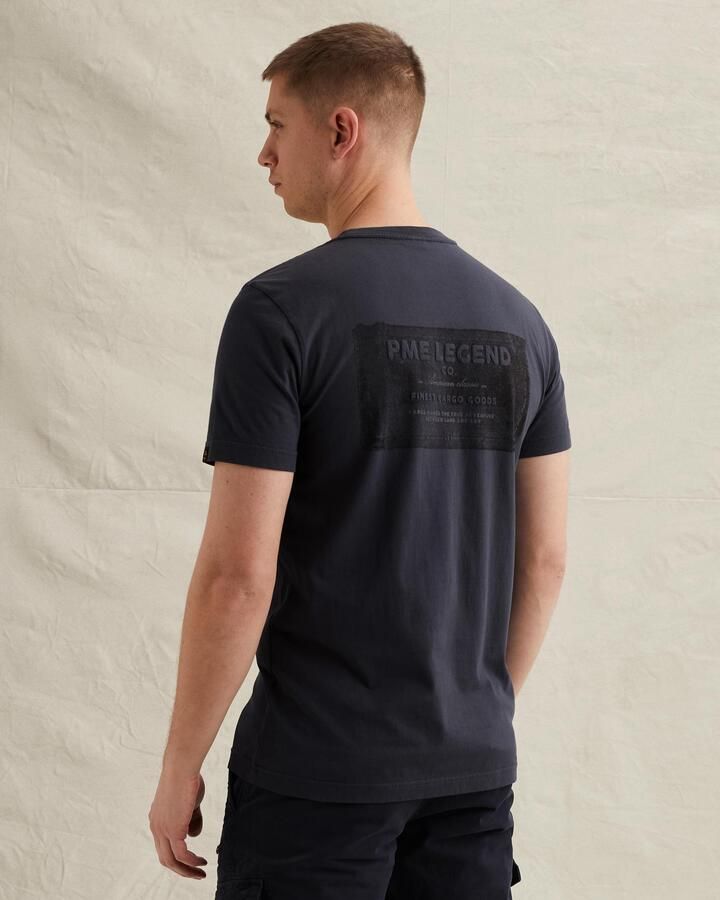 PME LEGEND T-shirt met artwork op de rug
