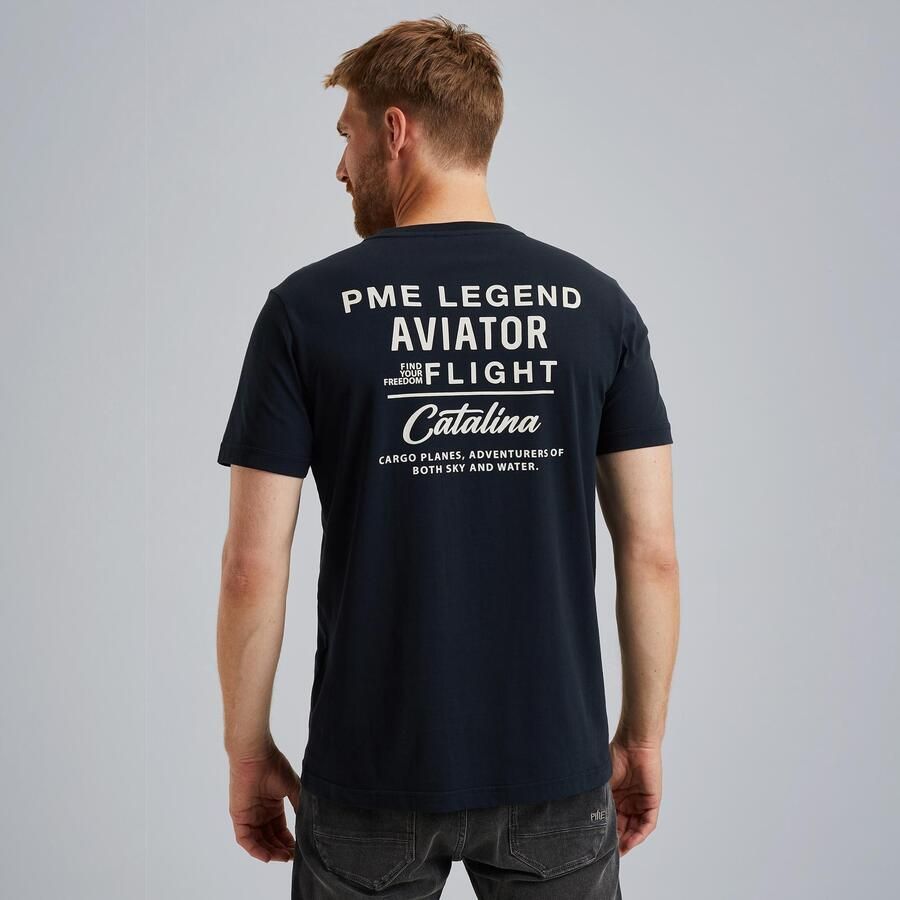 PME LEGEND T-shirt met backprint