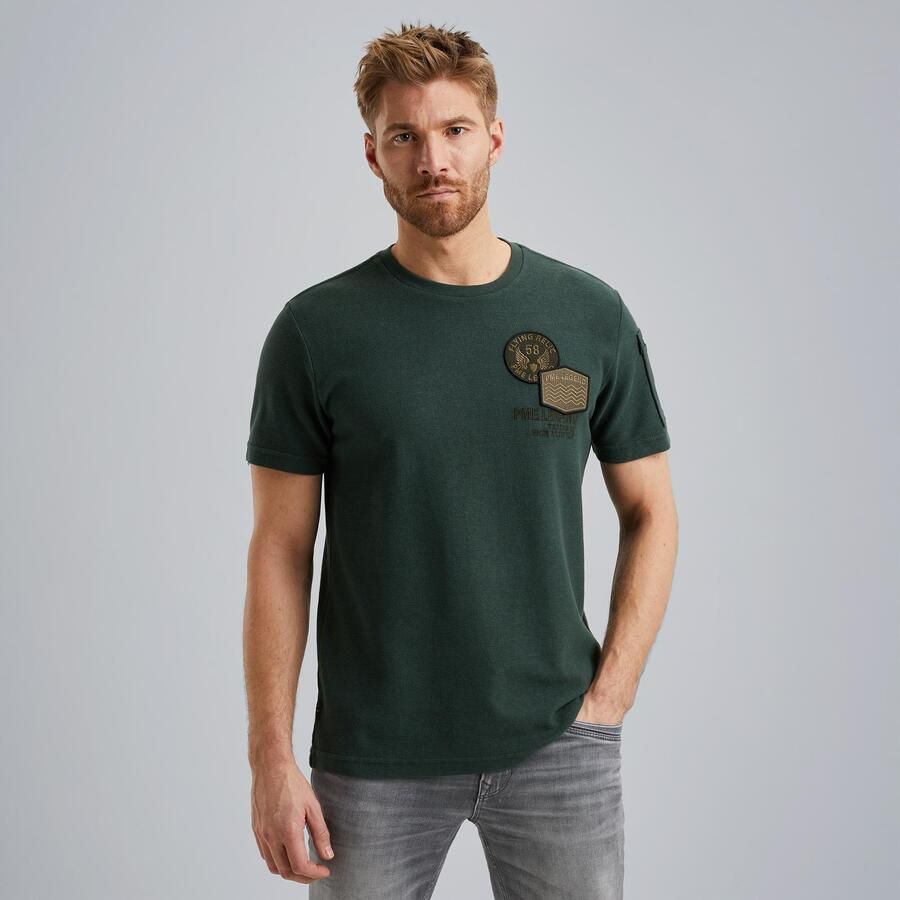 PME LEGEND T-shirt met badges