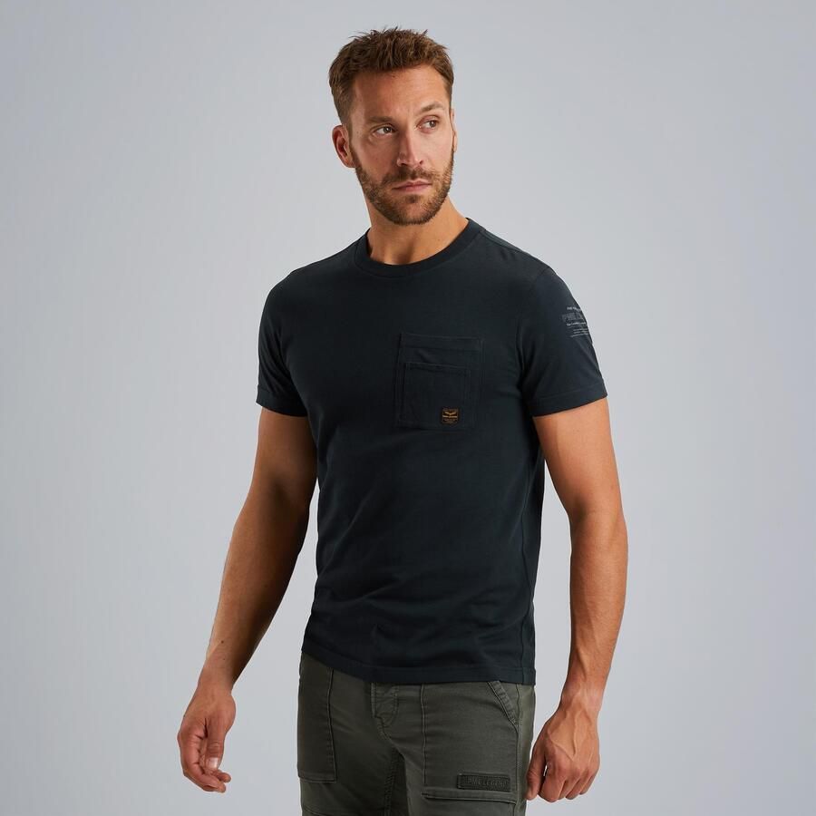 PME Legend Korte Mouw R-hals Play T-shirt Blue Heren - Foto 1