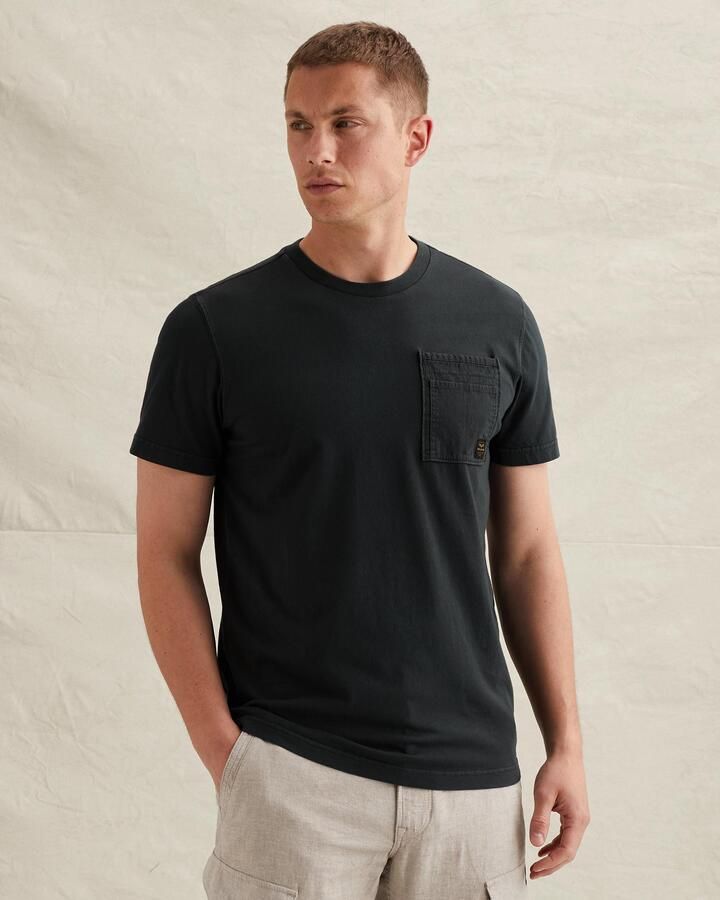 PME LEGEND T-shirt met cargo borstzak - Foto 3