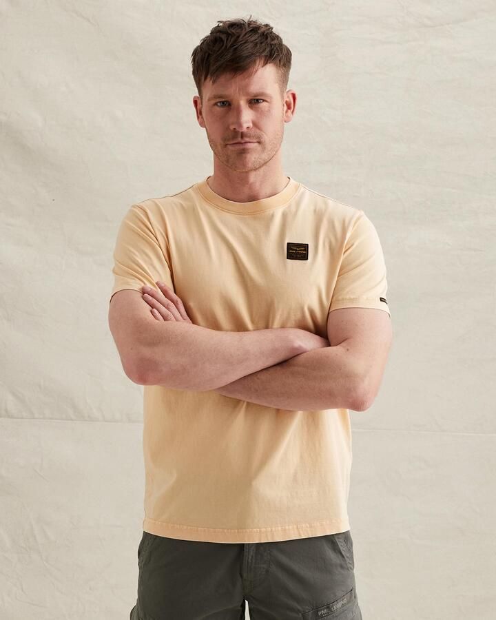 PME LEGEND T-shirt met garment-dye wassing
