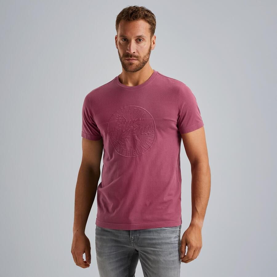 PME LEGEND T-shirt met geborduurd artwork