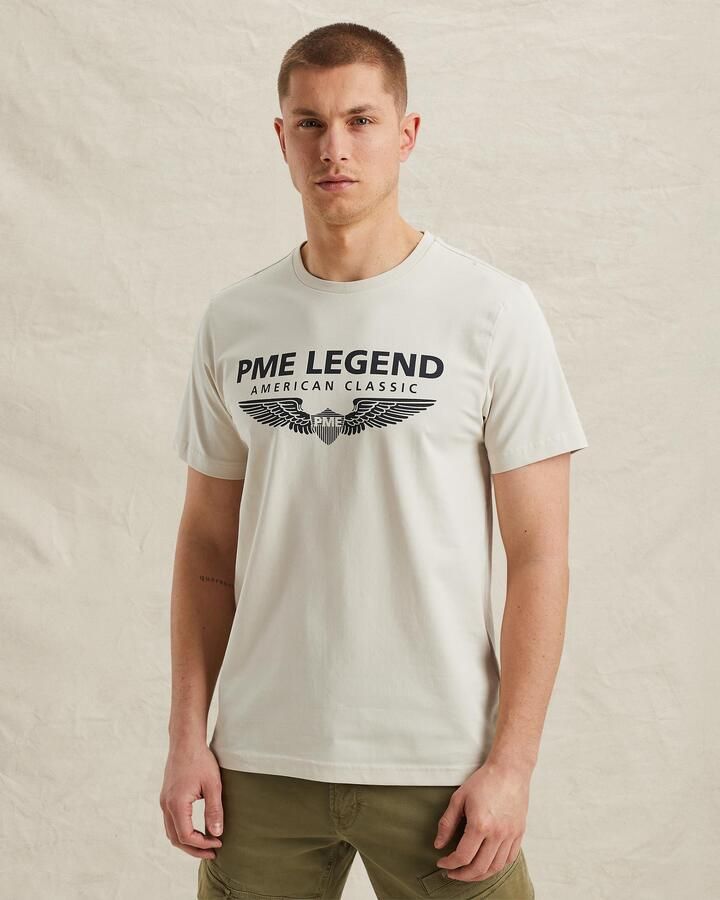 PME Legend regular T-shirt beige - Foto 3