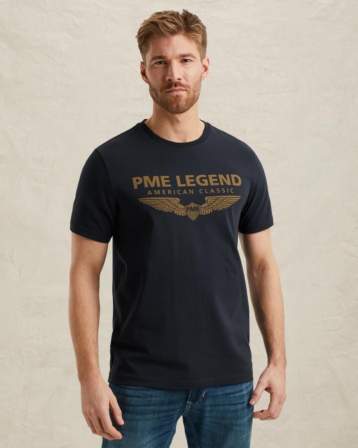 PME Legend regular T-shirt blauw - Foto 2