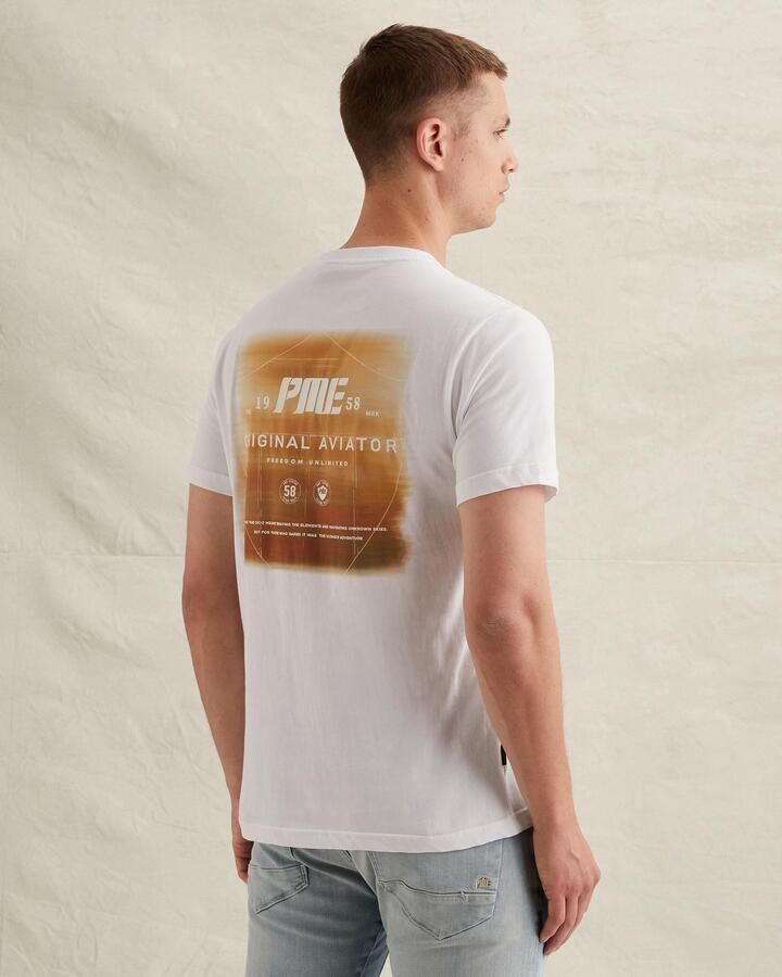 PME LEGEND T-shirt met meerkleurig artwork op de rug - Foto 4