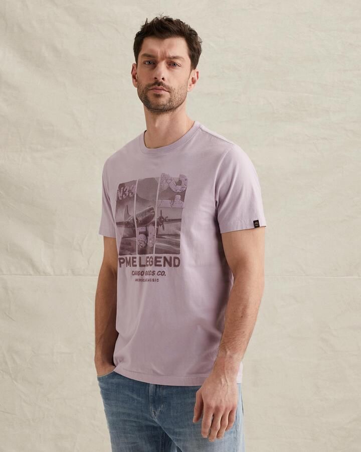 PME LEGEND T-shirt met mixed artwork - Foto 3