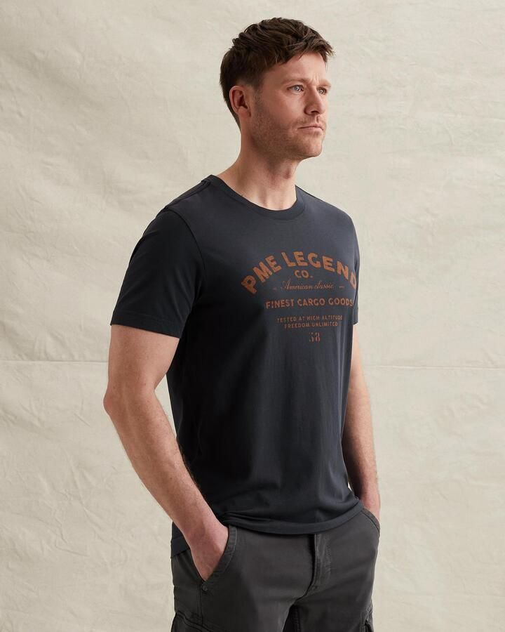 PME Legend regular fit T-shirt met logoprint - Foto 3