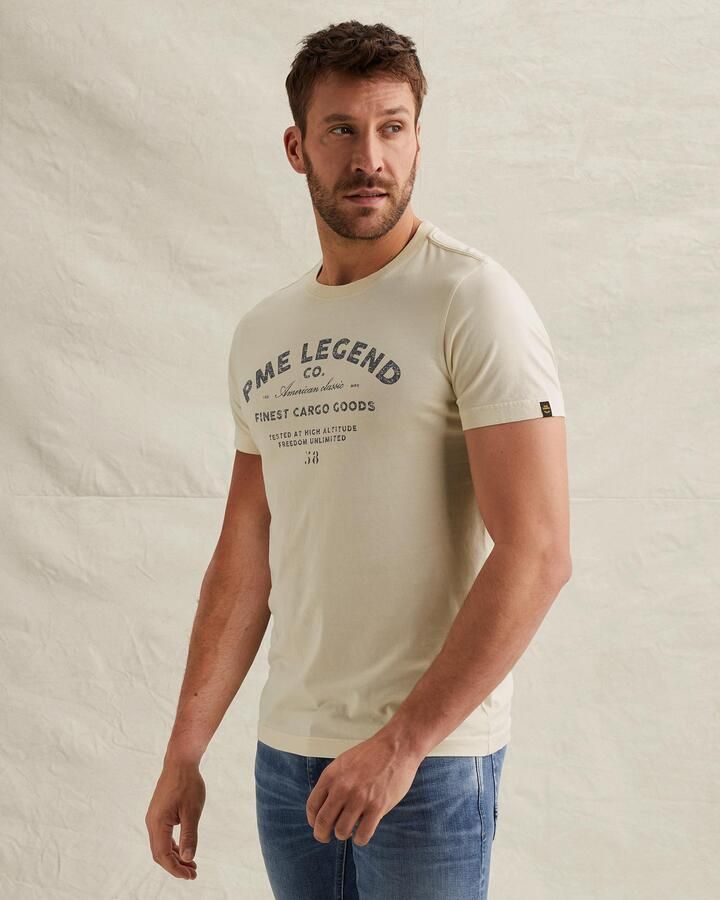 PME Legend regular fit T-shirt met logoprint - Foto 3