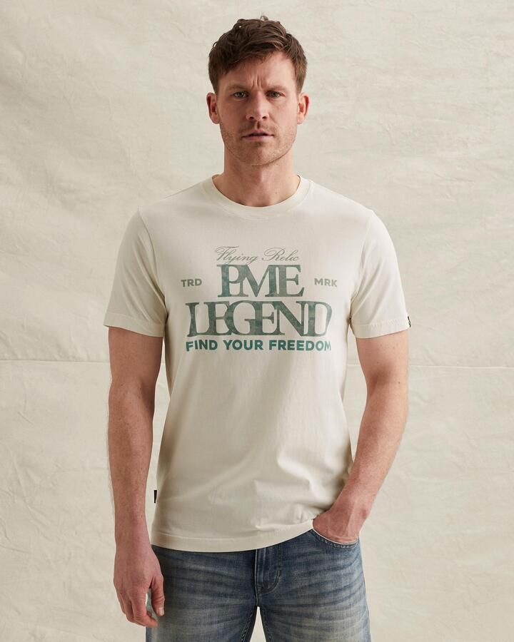PME LEGEND T-shirt van jersey met groot artwork - Foto 4