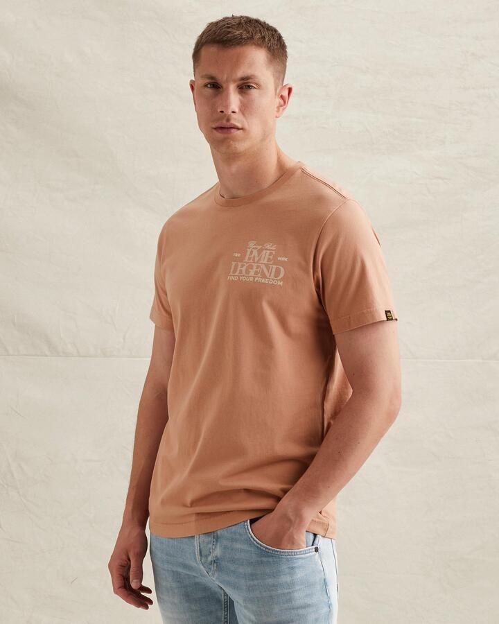 PME LEGEND T-shirt van jersey met klein artwork