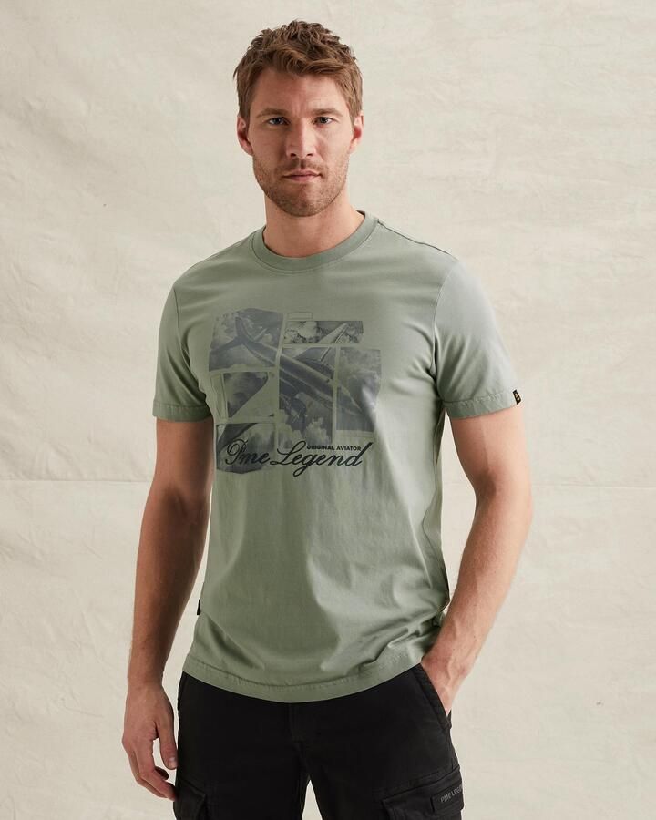 PME LEGEND T-shirt van jersey met stoer artwork