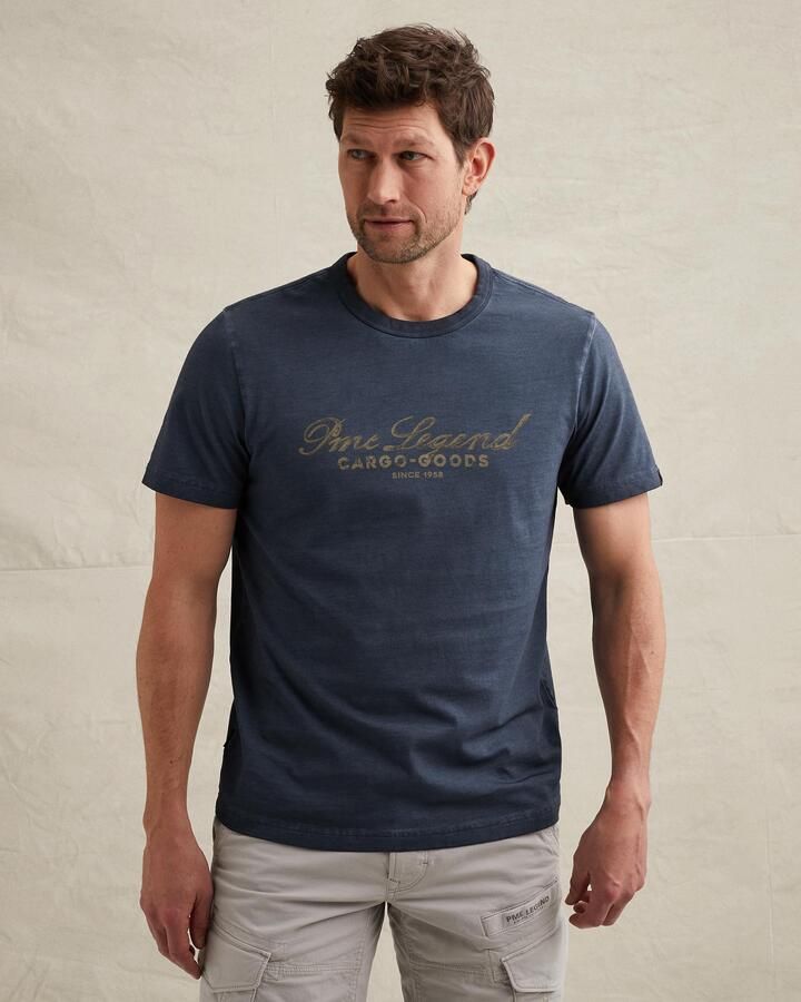 PME LEGEND T-shirt van jersey met stoer artwork op de borst