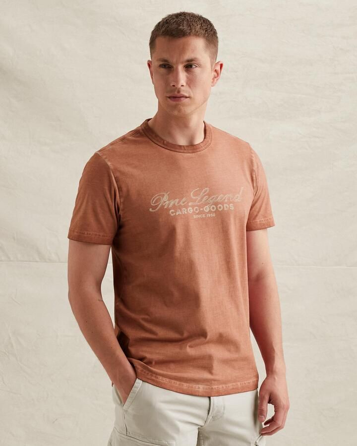 PME LEGEND T-shirt van jersey met stoer artwork op de borst