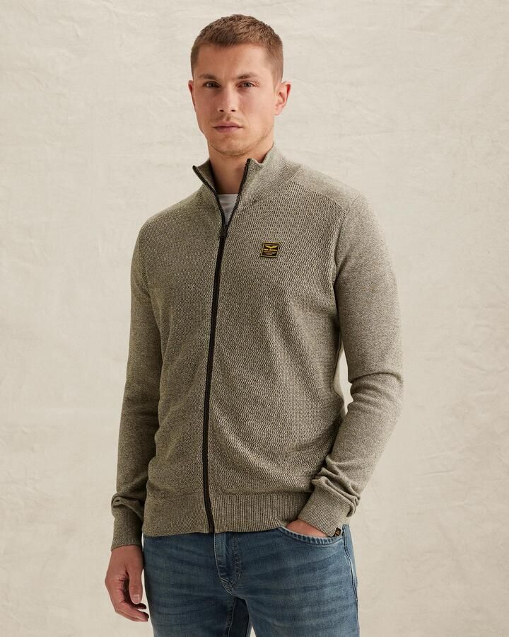 PME LEGEND Vest met ritssluiting en opstaande kraag