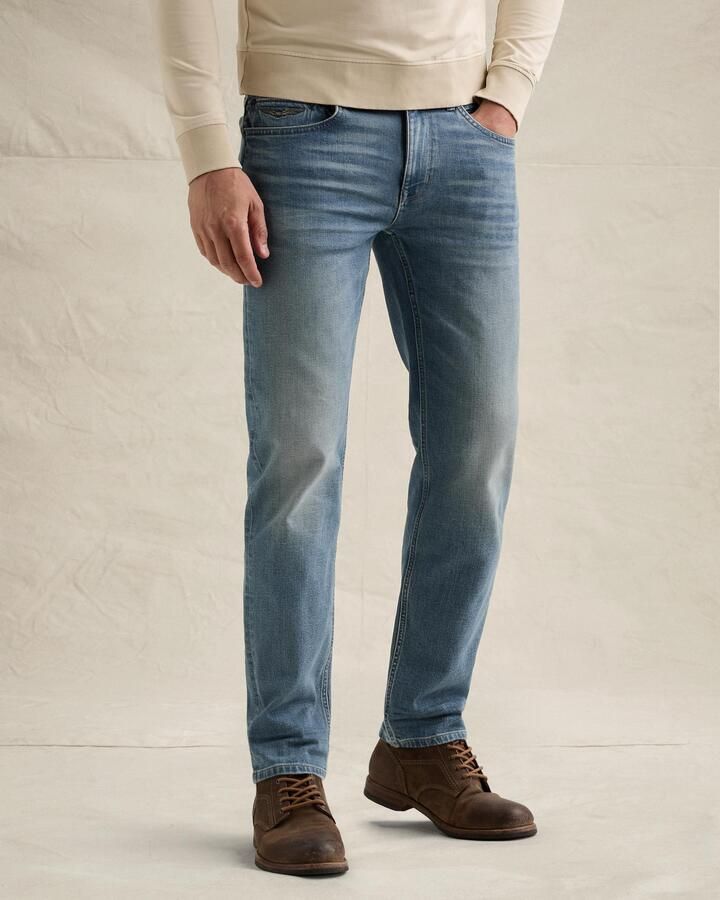 PME Legend WINGLOAD relaxed fit straight leg jeans blauw - Foto 4