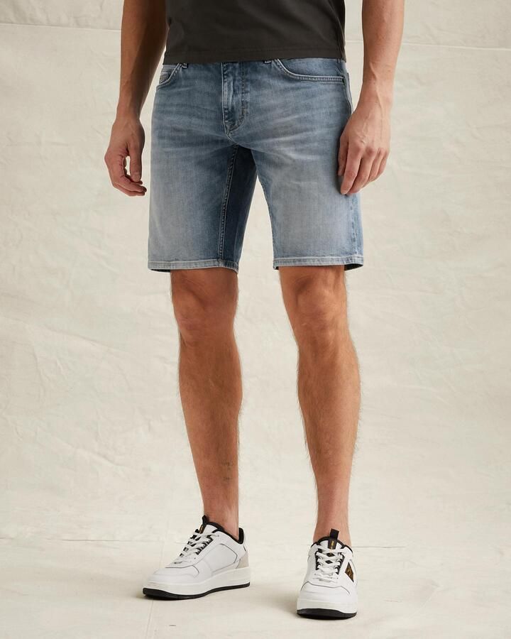 PME Legend WINGLOAD denim relaxed short lichtblauw - Foto 4