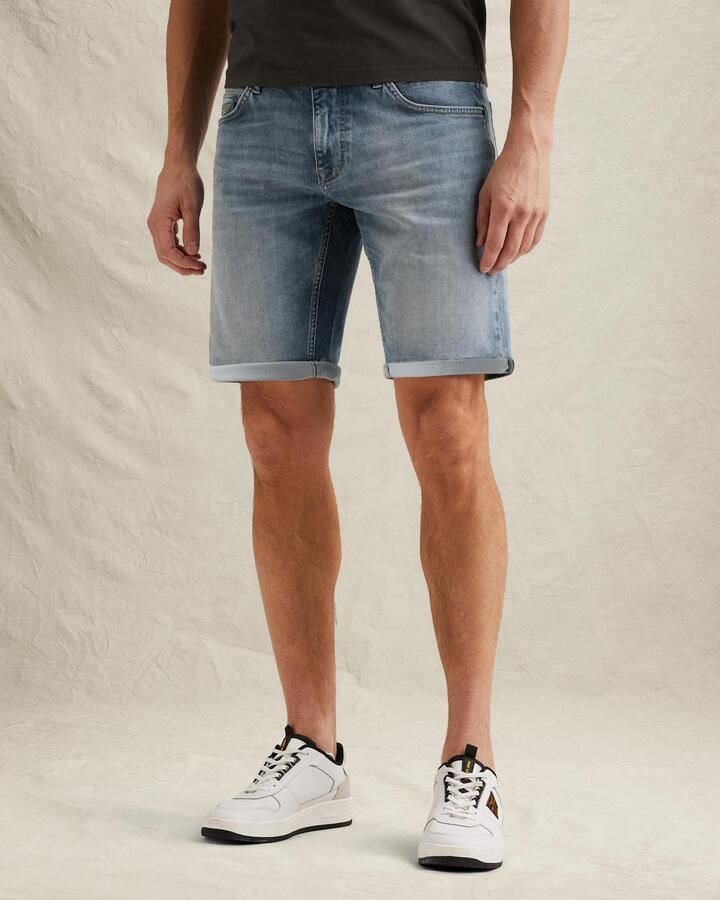 PME Legend WINGLOAD denim relaxed short lichtblauw - Foto 4