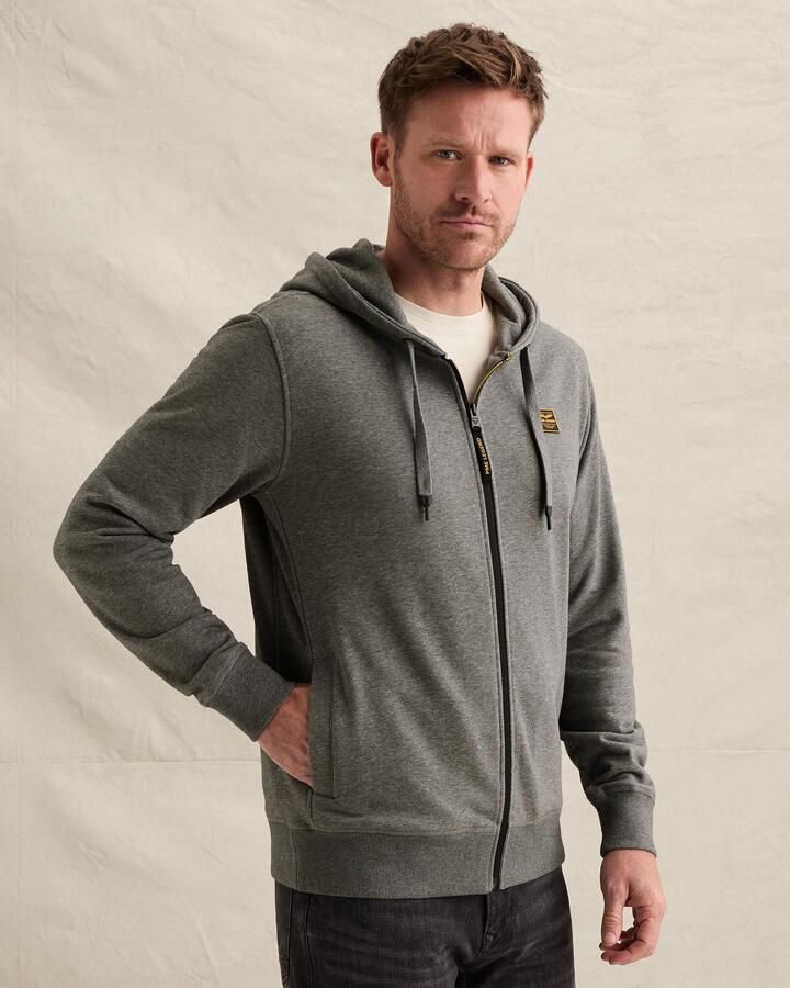 PME LEGEND Zip-up hoodie met steekzakken