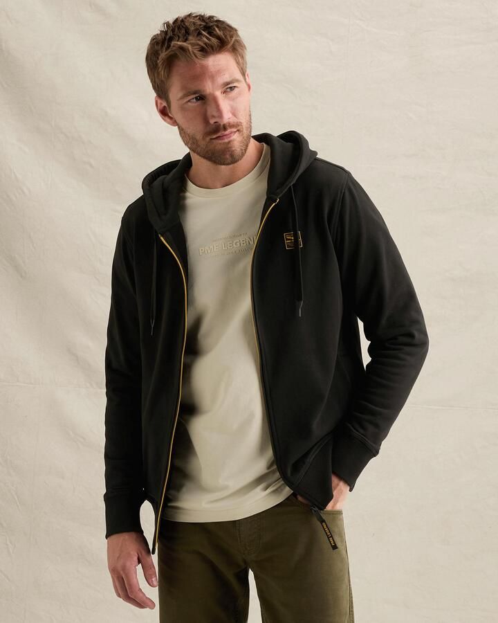 PME LEGEND Zip-up hoodie met steekzakken
