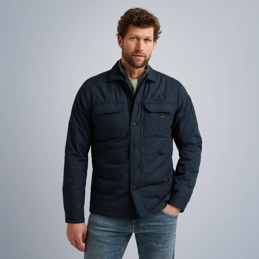 PME Legend™ Shirt jacket met ribstructuur