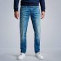 PME Legend Donkerblauwe Slim Fit Jeans Skymaster Royal Blue Vintage - Thumbnail 5