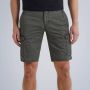 PME Legend Donkergrijze Korte Broek Cargo Shorts Stretch Broken Twill - Thumbnail 3