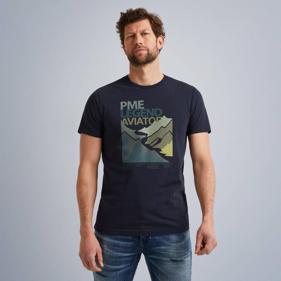 PME Legend T-shirt van jersey met artwork