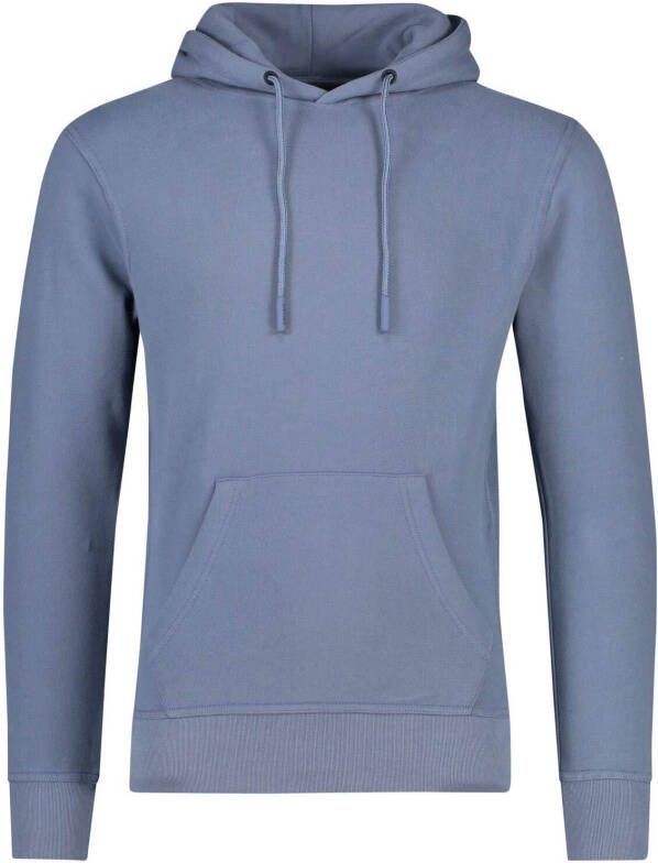Airforce Sweater staalblauw met capuchon