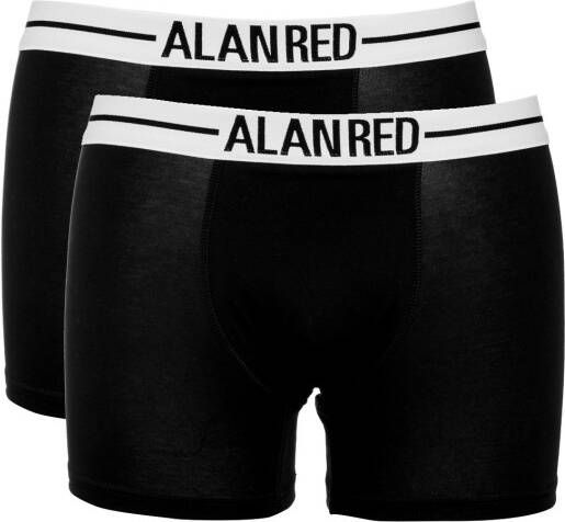 Alan Red boxershorts 2-pack Zwart
