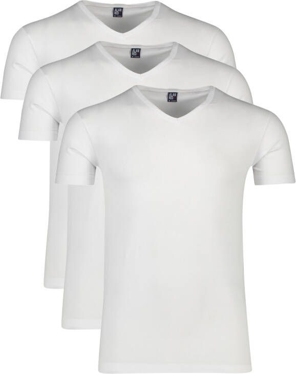 Alan Red T-shirt Oklahoma T-shirt Stretch Wit (3pack) - Foto 5