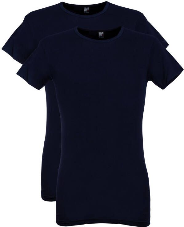 Alan Red T-shirt Korte Mouw Ottawa T-shirt Stretch Navy (2Pack) - Foto 4
