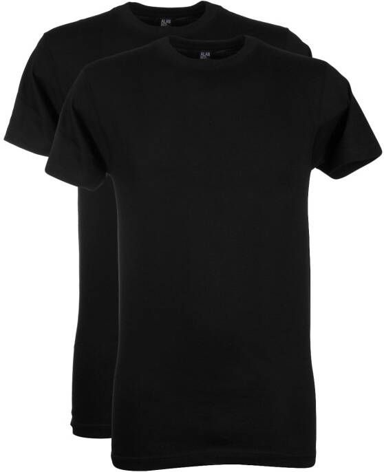 Alan Red T-shirt T-Shirt Virginia Zwart (2 pack) - Foto 3