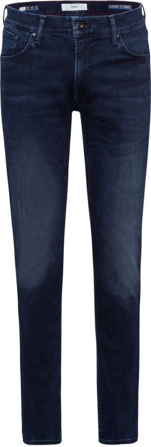 BRAX Spijkerbroek 5-pocket Chuck donkerblauw
