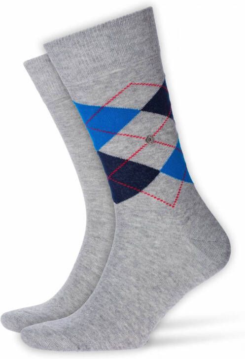 Burlington Everyday sokken 2-pack lichtgrijs