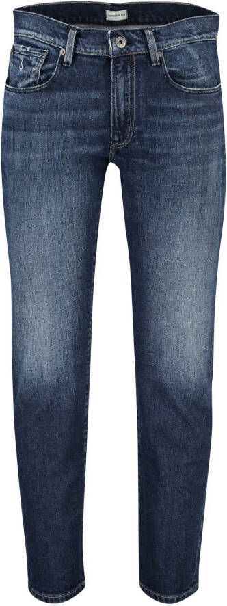Butcher of Blue Donkerblauwe Denim 5-Pocket Broek Blue Heren - Foto 3