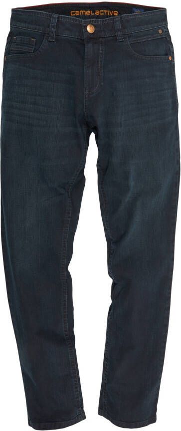 Camel active Straight Leg Jeans 5-Pocket Houston Blue Heren