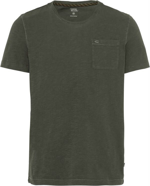 Camel active T-shirt van biologisch katoen