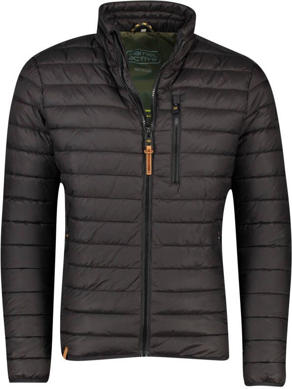 Camel active jas gewatteerd zwart kort model