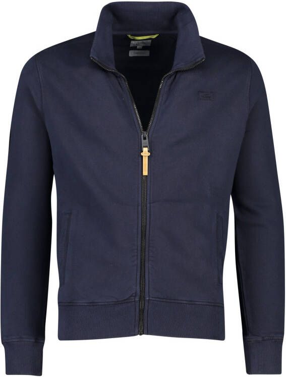 Camel active Vest donkeblauw steekzakken